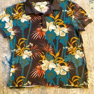 H&M, Size: S Hawaiian polo shirt